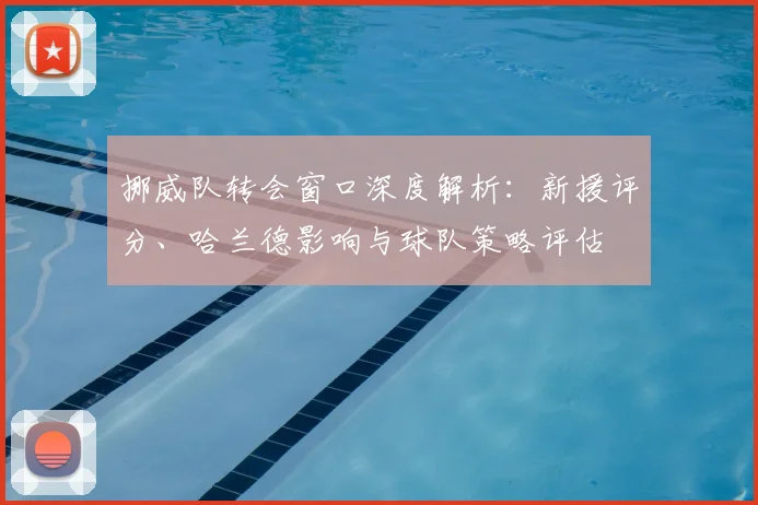 挪威队转会窗口深度解析：新援评分、哈兰德影响与球队策略评估